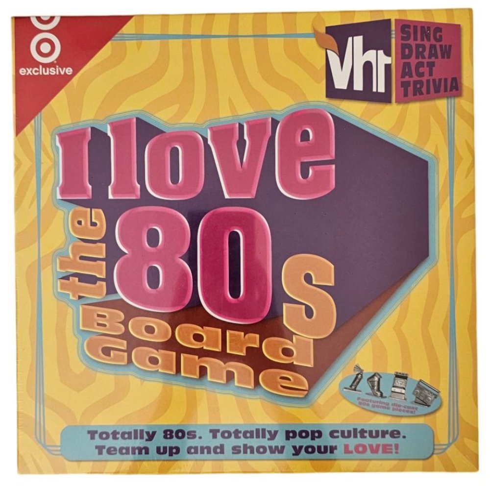 VH1 "I Love The 80's Board Game" by Viacom 2006 Ed. | NEW In Factory Sealed Box
